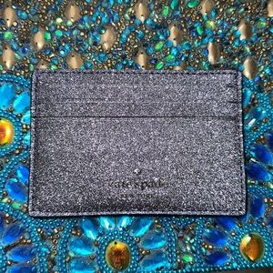Kate Spade Glitter Card Holder